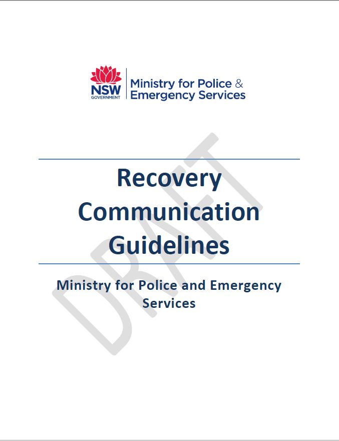 NSW Communications Guidelines