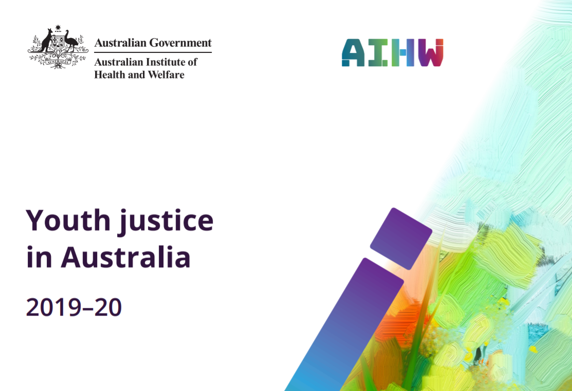 AIHW Report Youth Justice in Australia 2019-20