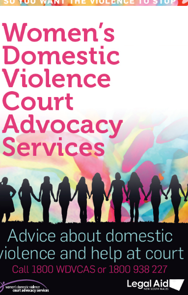 So you want the violence to stop – advice about domestic violence and help at court (2011) [NSW]
